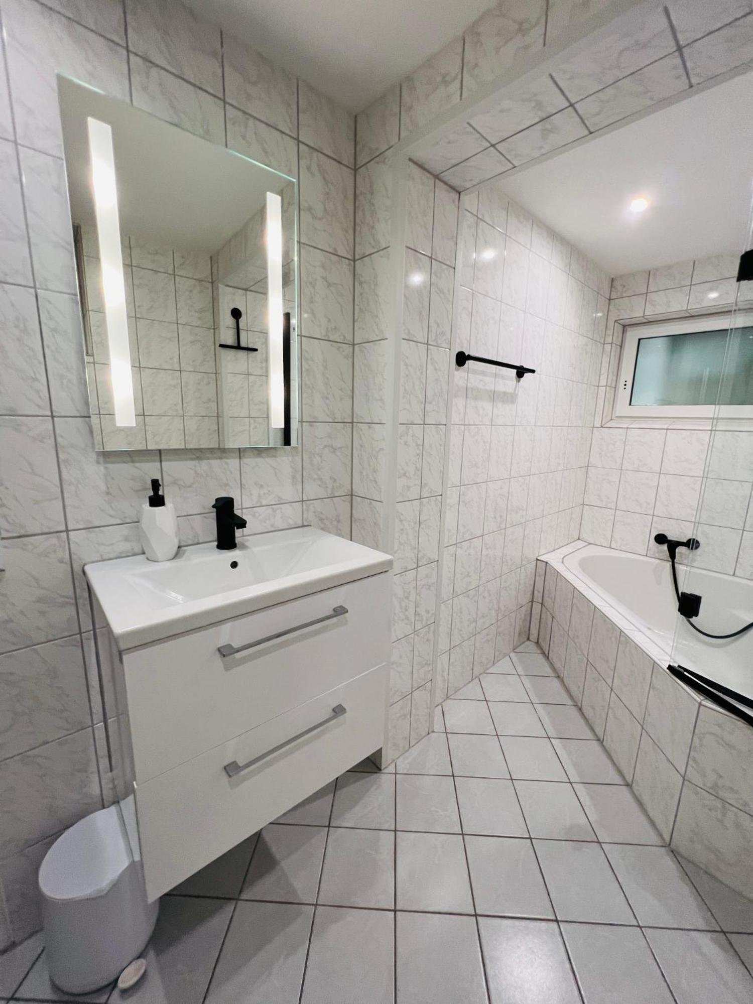 Souterrain 2 Zimmer Wohnung Freiburg Seepark Zewnętrze zdjęcie
